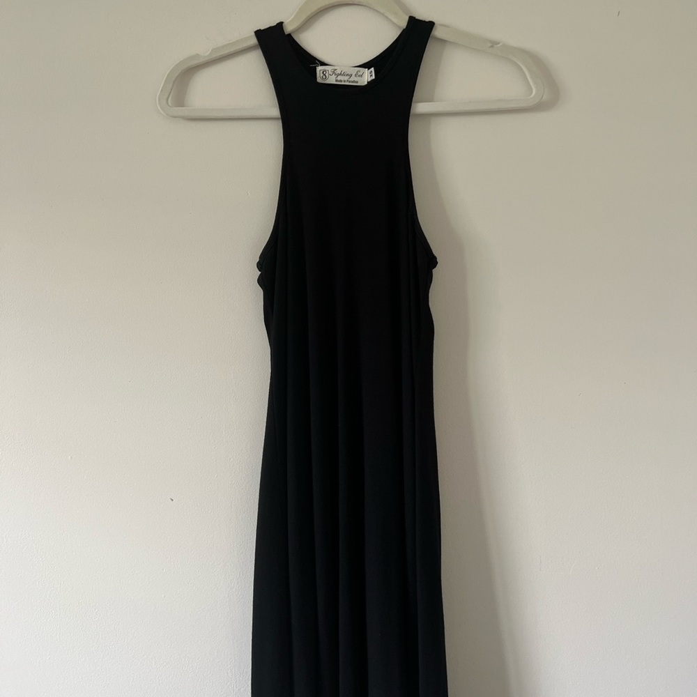 Fighting Eel Black Mini Dress